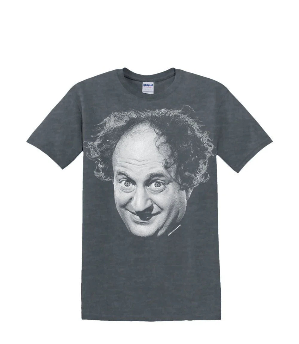 T-Shirt S to 2XL 3XL - LARRY  THREE STOOGES - HUMOR FUNNY SHEMP CURLY MOE Adult