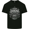 Premium Legend 79th Birthday 1947 Mens Cotton T-Shirt Tee Top
