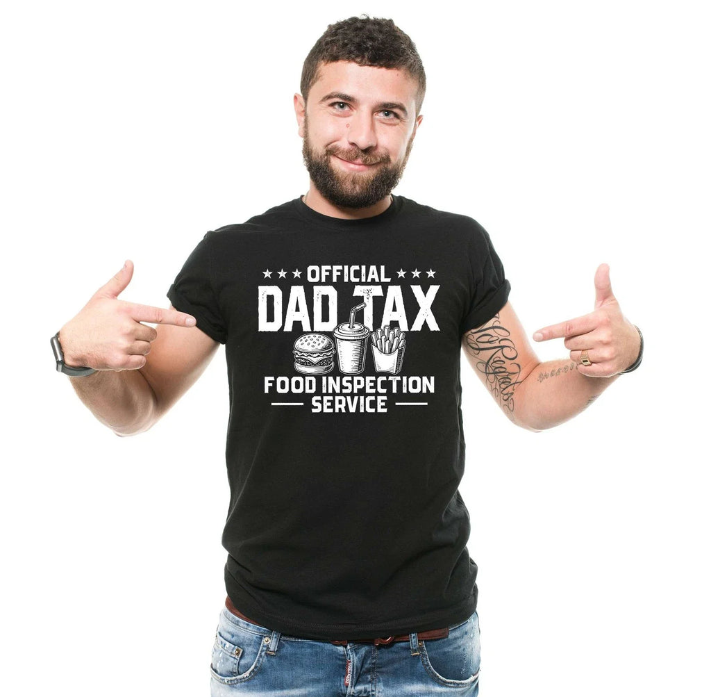 Mens Dad Tax t-shirt Funny Father's Day Gift Dad humorous Tee shirts joke gifts