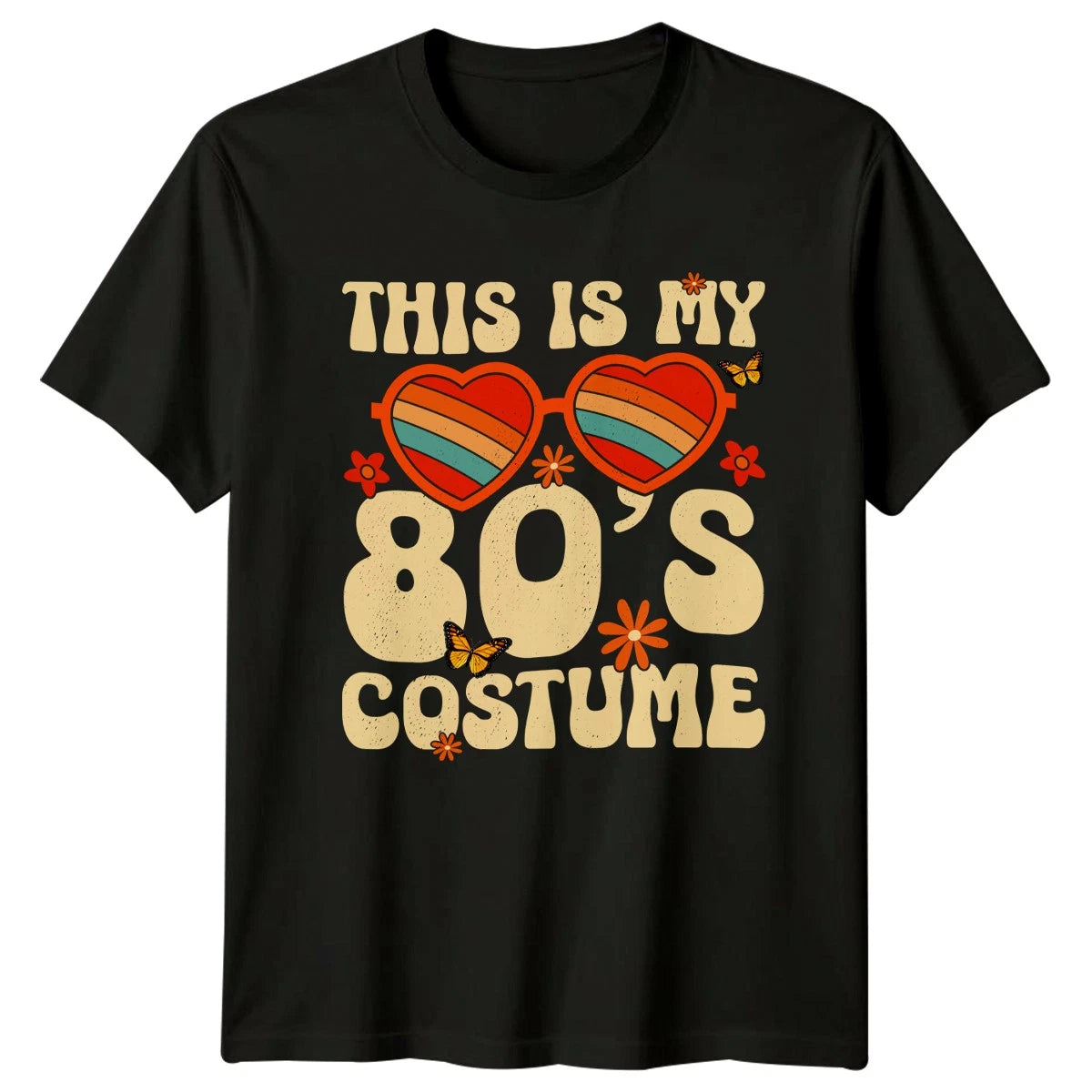 This Is My 80s Costume Womens T-Shirt 80s Costume Retro Fashion Gift For Her