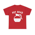 Coffee Pot Head Graphic Tee Shirt, S-5XL