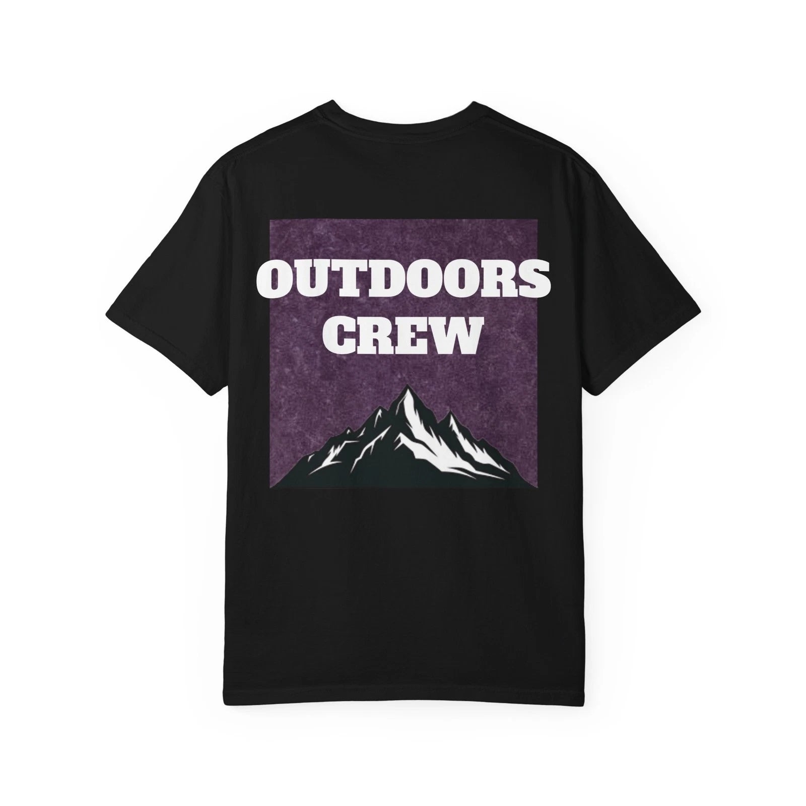 Outdoors Crew T-Shirt | Modern Graphic Streetwear Tee for Teens