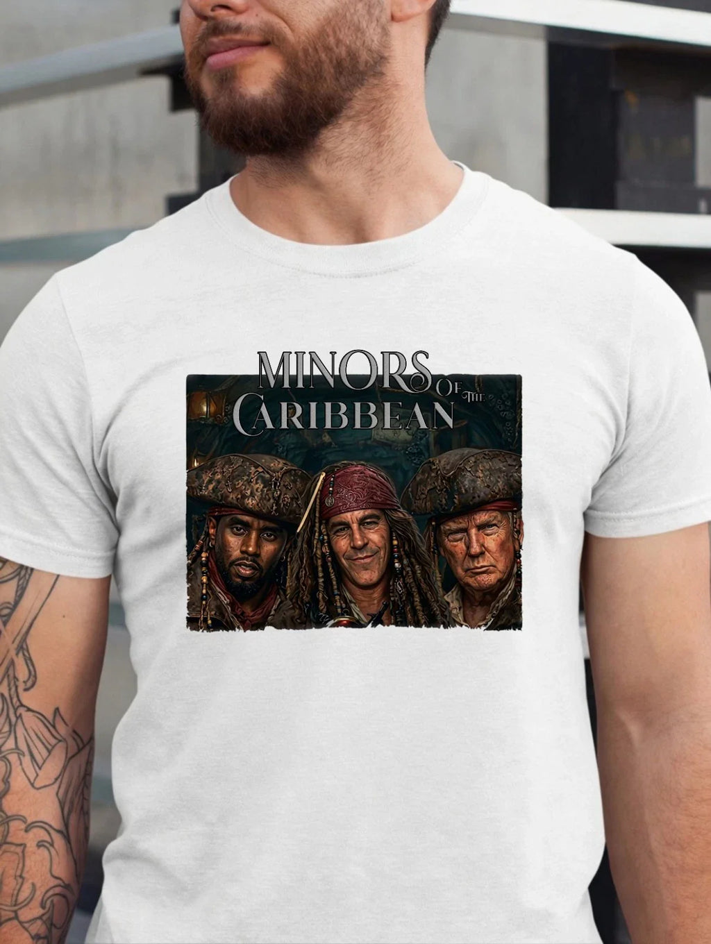 Minors Of The Caribbean T-Shirt - Funny Meme Party Tee -Birthday Gift For Unisex