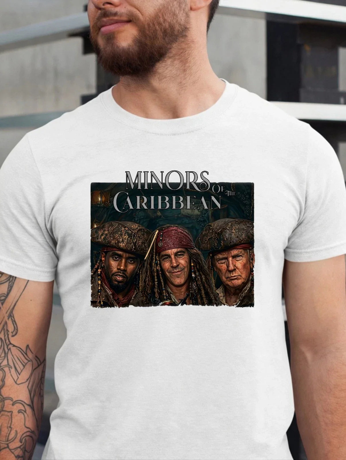 Minors Of The Caribbean T-Shirt - Funny Meme Party Tee -Birthday Gift For Unisex