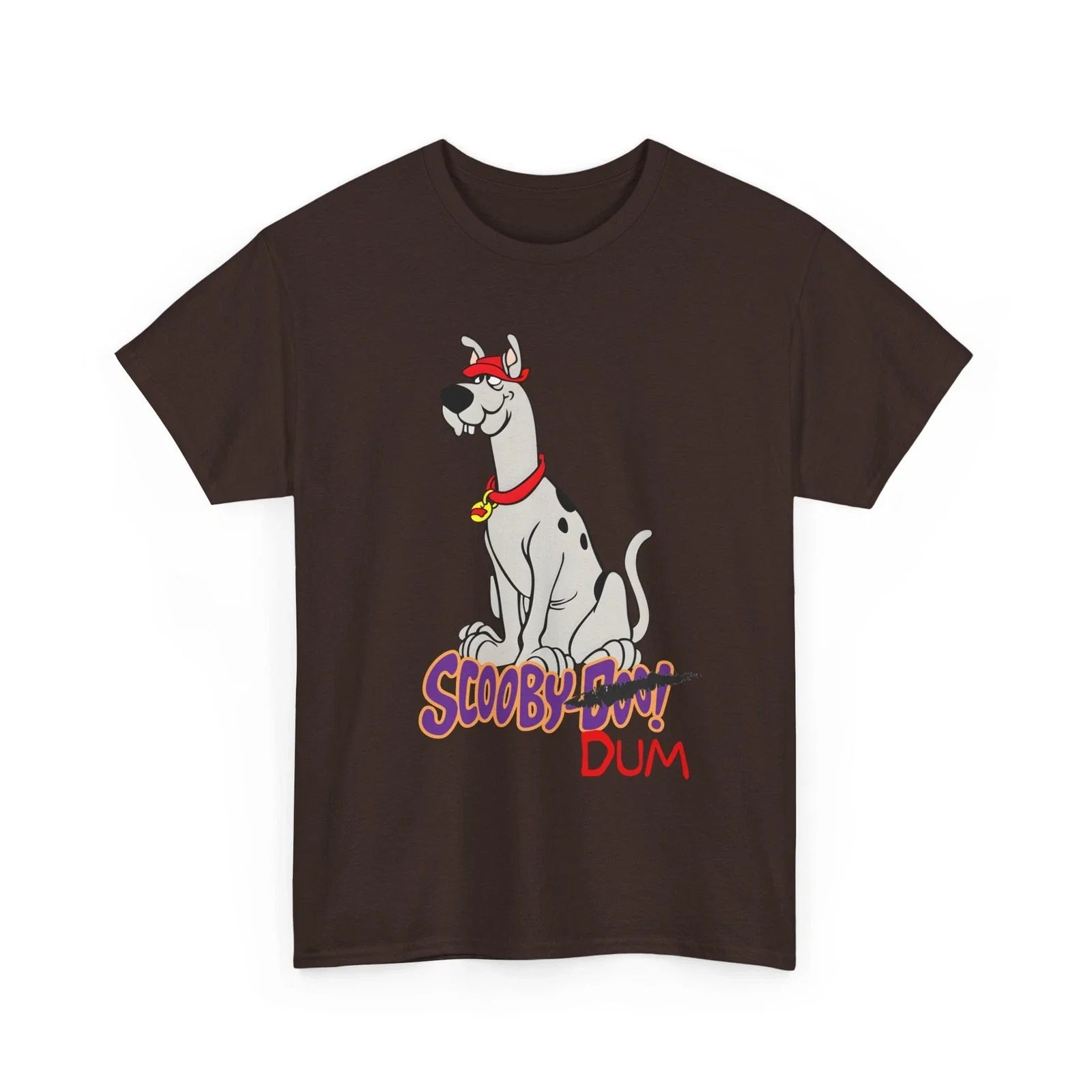 Scooby Dum T-Shirt Mystery Inc Hanna Barbera Graphic Beloved Scooby Doo Cousin