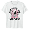 High Functioning Introvert T-Shirt Introvert Humor Gift For Him And Her