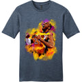 NEW Art Society LA LEGEND WATERCOLOR Tee Shirt HEATHER NAVY SM-4XLARGE MADE USA