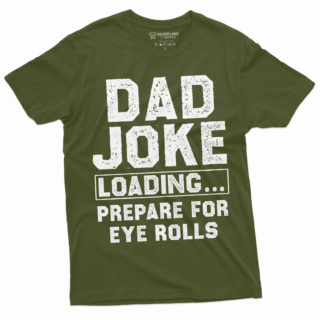 Dad Gifts for Christmas Funny Dad joke eye rolls Tee Men's Father's day shirt