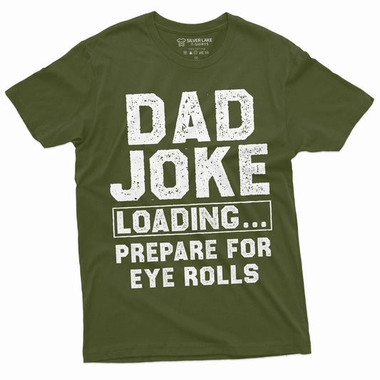 Dad Gifts for Christmas Funny Dad joke eye rolls Tee Men's Father's day shirt