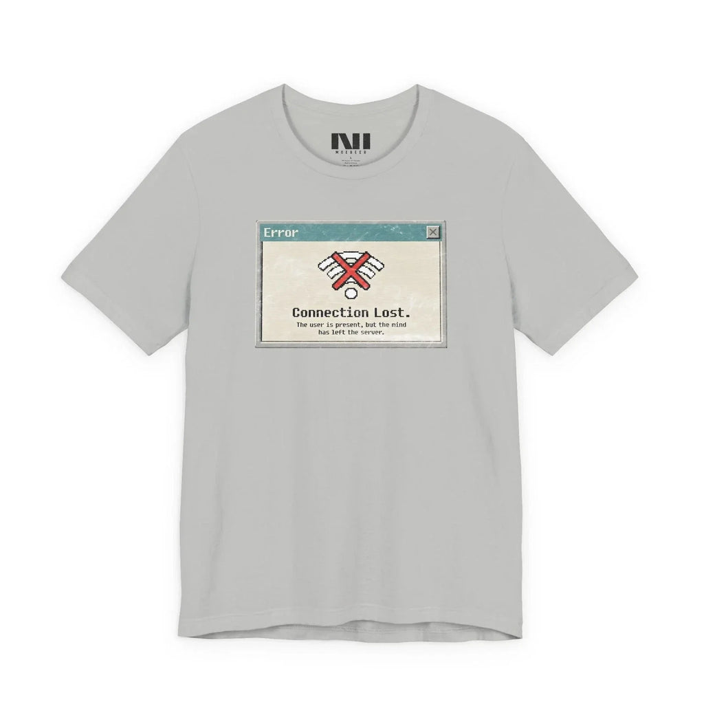 Funny Introvert T-Shirt Connection Lost Retro Offline Graphic Tee MOEBEER