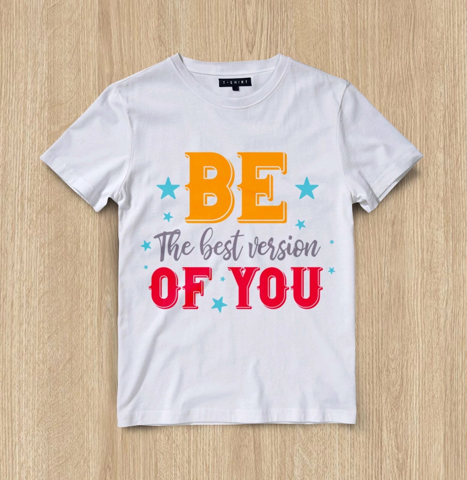 Custom Mirror Reflection Graphic T-shirt Design Unisex Jersey Short Sleeve Tee