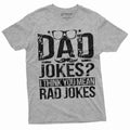 Men's Funny Father's Day Dad Jokes T-shirt Father daddy humorous saying Tee