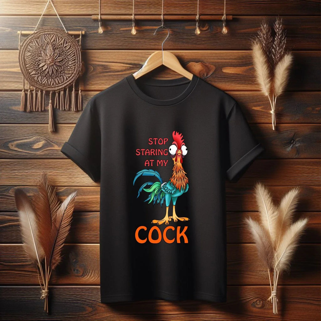 Funny T-Shirt, Stop Staring At My Cock T Shirt, Joke tshirt, Meme t shirt gift