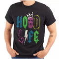 Popular! Urban Streetwear Hood Life Graffiti Cotton Tee S-3XL Australia
