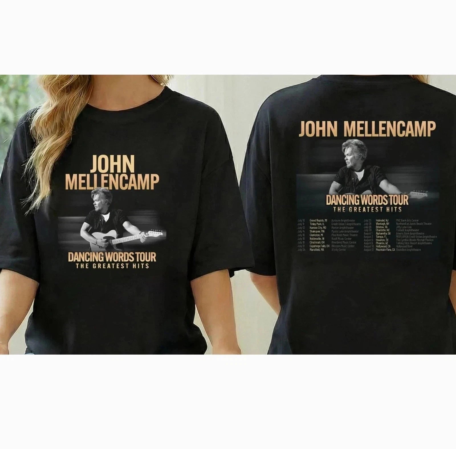 John Mellencamp Tour 2026 T-Shirt