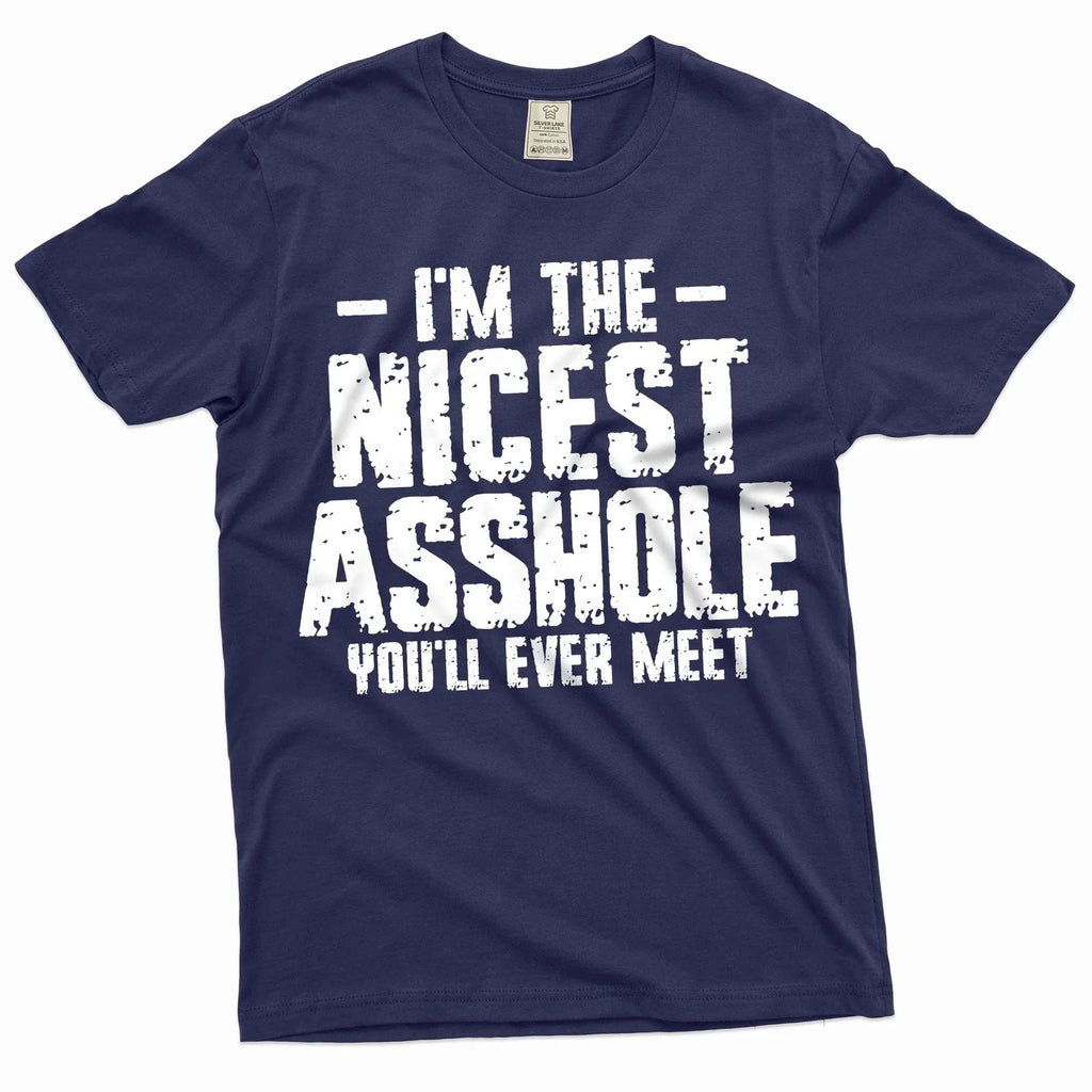 Men's Funny rude offensive T-shirt humorous tee shirt gift tee adult humor tee