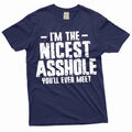Men's Funny rude offensive T-shirt humorous tee shirt gift tee adult humor tee