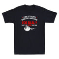 People The Sperm That Won Funny Meme Humor Sarcastic Quote Vintage Men's T-Shirt