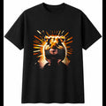 Fantasy Art Hamster Sunbeams Mens T-Shirt Cute Kawaii Adorable Novelty Present