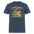 A Clean Beaver Gets More Wood Funny Adult Humor Tee