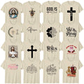 Christian Faith Adult T-Shirt Religion Christianity Christian Gift