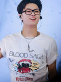 Enhypen World Tour 2026 T-Shirt, Blood Saga Merch reprint T-Shirt