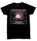 Frieren New Adult T-Shirt - Pixel Font It's Dark and Scary In Here! Mimic