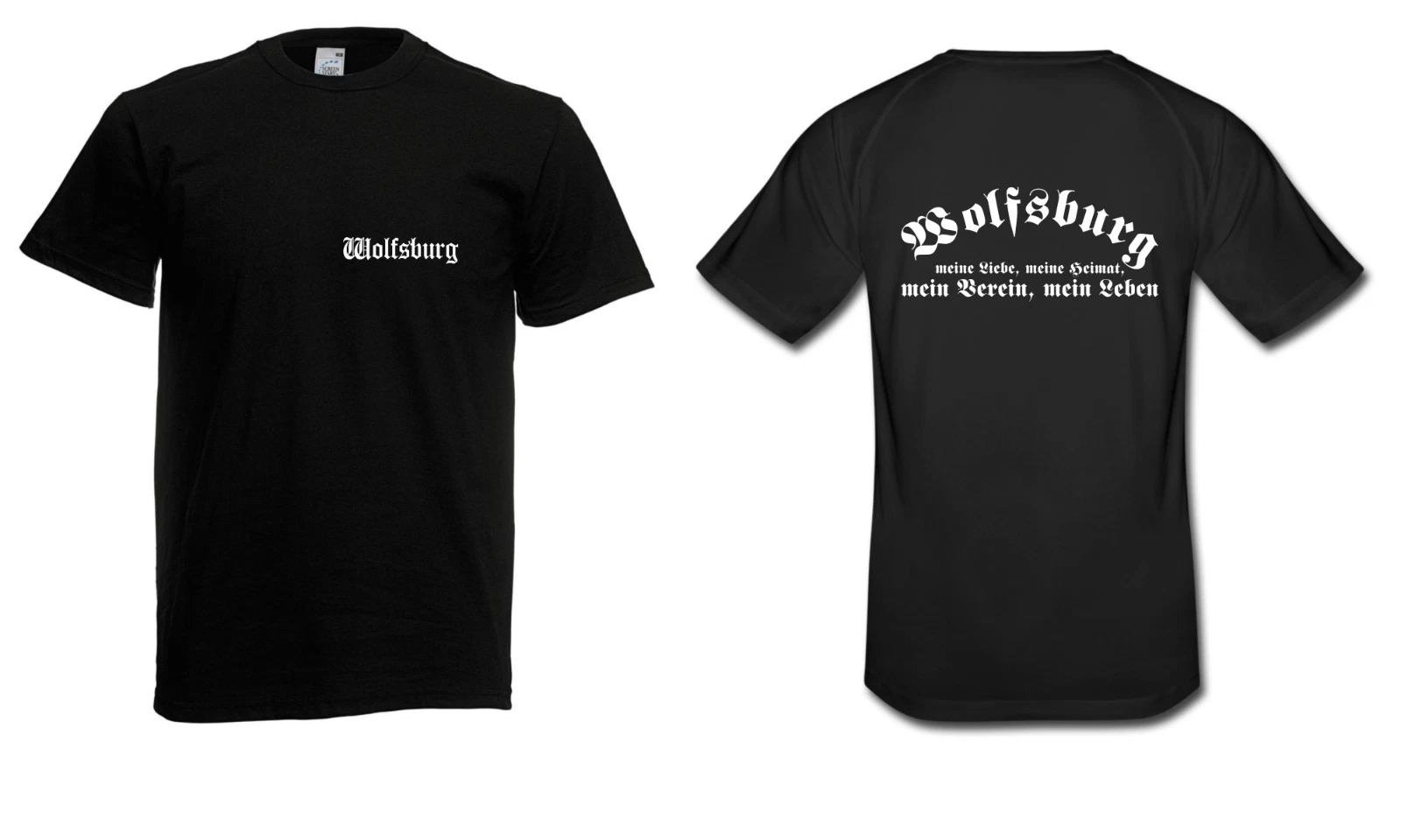 Men's T-Shirt Wolfsburg I football I club I sayings I fun I funny up to 5XL