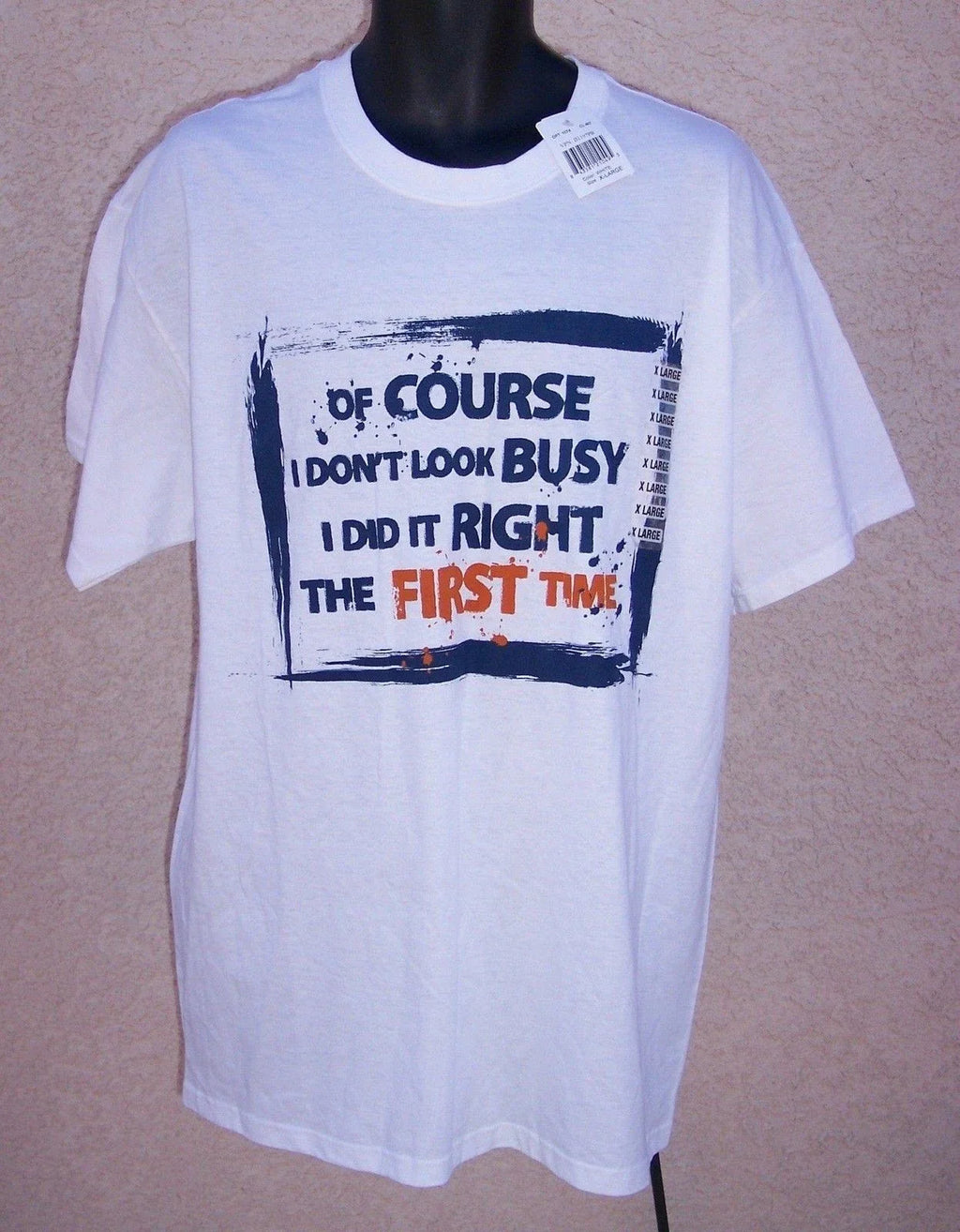 Ink Inc tee t-shirt size XL chest46 NEW humor FATHERS DAY GIFT dad funny office
