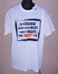 Ink Inc tee t-shirt size XL chest46 NEW humor FATHERS DAY GIFT dad funny office
