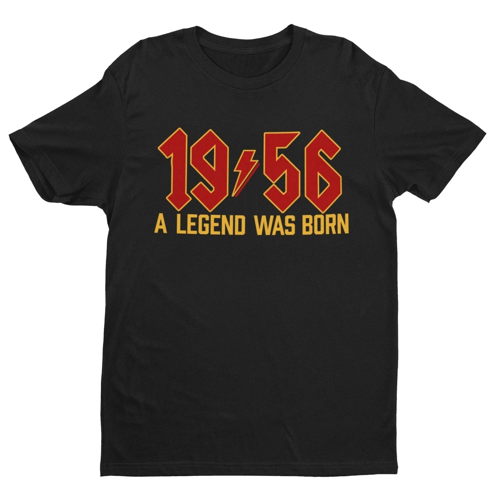 1956 A Legend Was Born 70th Birthday T Shirt Rock Style Tee Unisex S-6XL