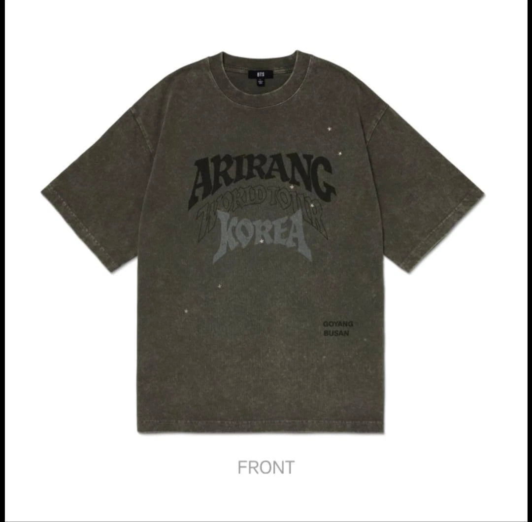BTS ARIRANG World Tour Busan Limited T-Shirt M Korea Venue Official New apparel