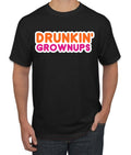 Drunkin Grownups Men Graphic Tshirt