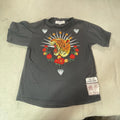 Reason Tiger Shirt Mens Medium Black Embroidered Graphic Tee Streetwear Street