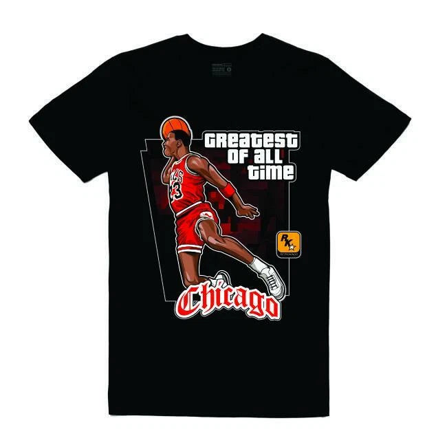 BRAND NEW Streetwear on Demand MJ Tee Shirt BLACK SMALL-3XLARGE LIMITED