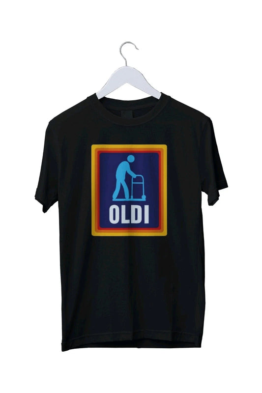 Oldi Funny humor Grumpy T-Shirt joke birthday gift present idea for Dad All Size