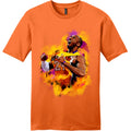 NEW Art Society LA LEGEND WATERCOLOR Tee Shirt ORANGE SMALL-4XLARGE MADE IN USA