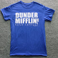 Dunder Mifflin The Office Men's T-Shirt Blue Size L