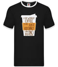 A Day Without Coffee - Mens Ringer - Latte Macchiato Americano Espresso