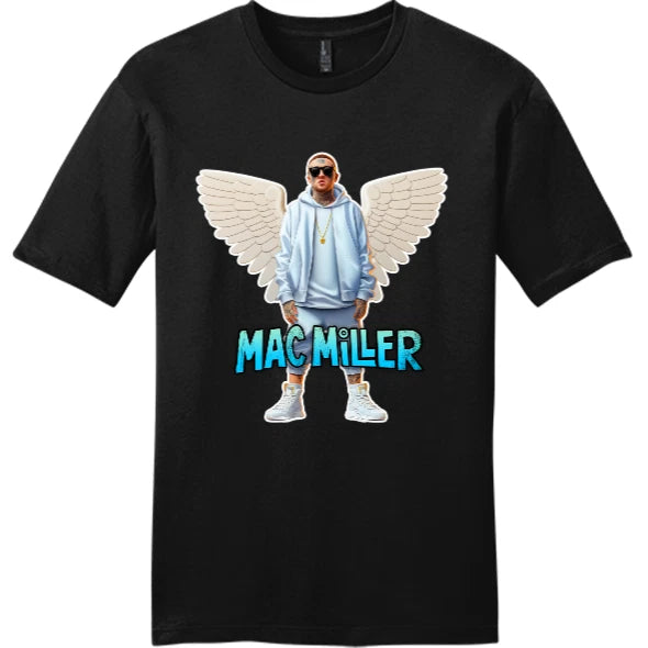 NEW Art Society RAP ICON ANGEL BLACK Tee Shirt SMALL-6XLARGE MADE IN USA