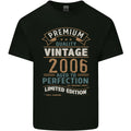 Premium Vintage 20th Birthday 2006 Mens Cotton T-Shirt Tee Top