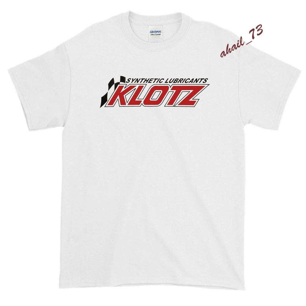 New Klotz Syinthetic Lubricants Logo Men's T-Shirt American USA Size S -XXL