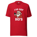 Funny Christmas T-Shirt Santa I've Got Ho's Joke Holiday Party Novelty Tee