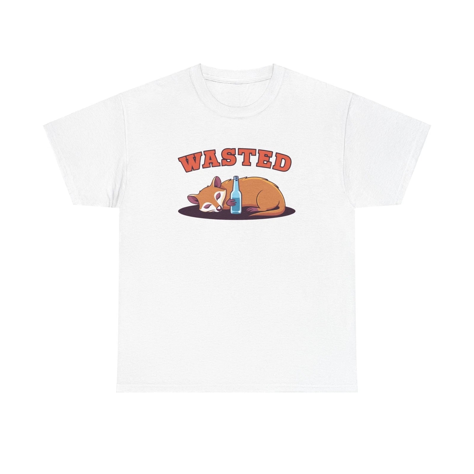 Funny Animal Drinking Unisex Tee