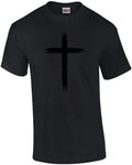 Distressed Christian Cross T-Shirt