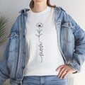 Mon Floral Aesthetic T-Shirt | Vintage Botanical Tee | Nature Lover Shirt