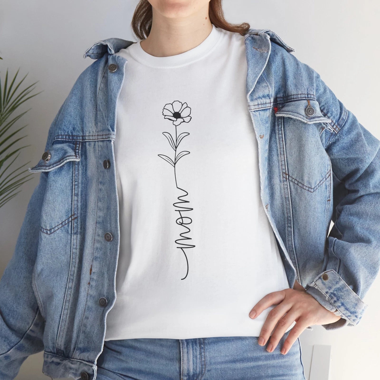 Mon Floral Aesthetic T-Shirt | Vintage Botanical Tee | Nature Lover Shirt