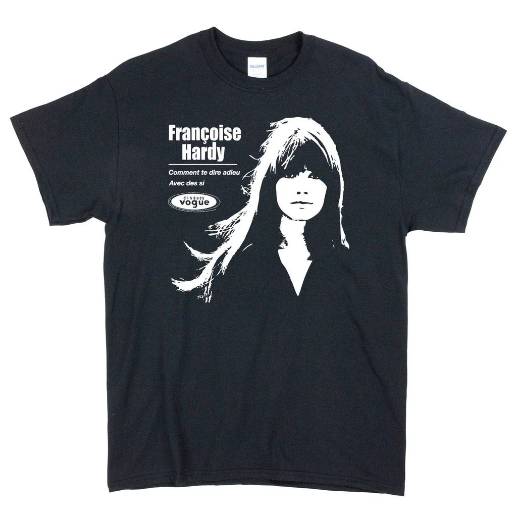 Francoise Hardy Comment Te Dire Adieu Retro French Music Unisex T Shirt