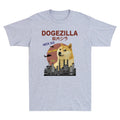 Dogezilla T-Shirt | Funny Doge Meme Shiba Inu Dog Sunset Vintage Men's T-Shirt