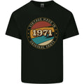55th Birthday Vintage Made In 1971 Mens Light Cotton T-Shirt